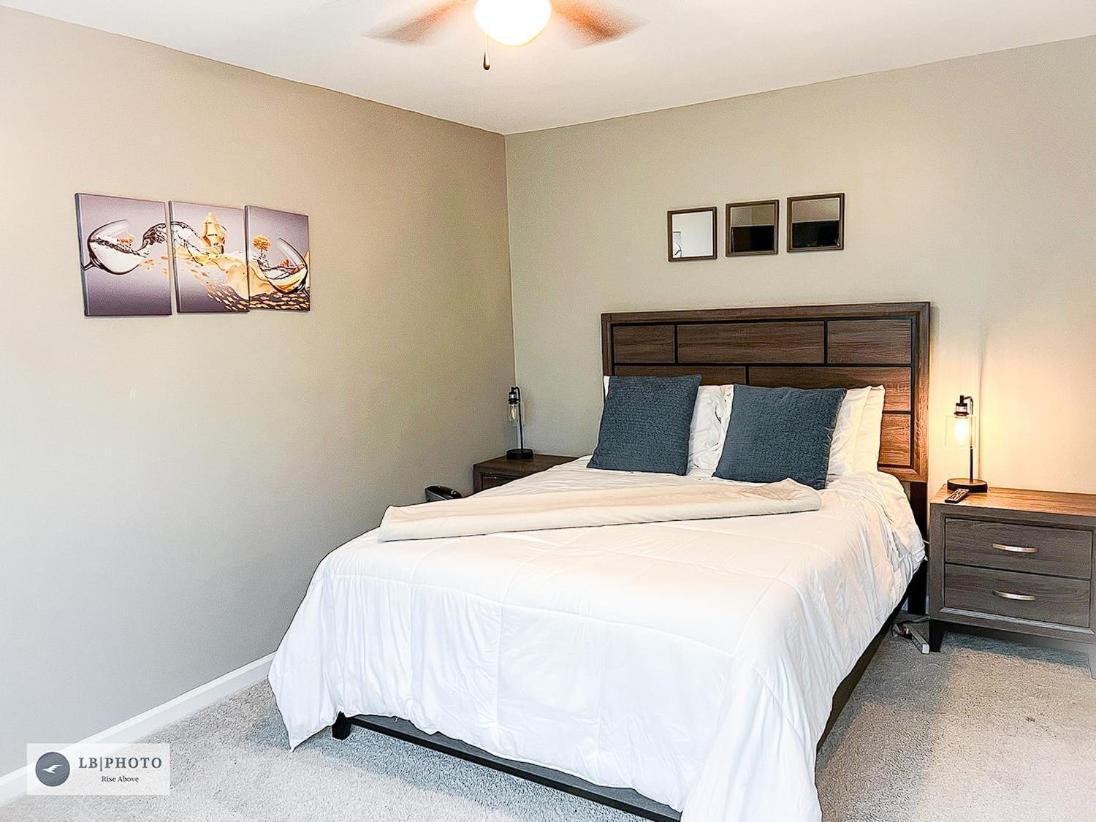 4 - Bed Home With Cali King Bed, 12 Mins To Dtwn Atlanta Buitenkant foto