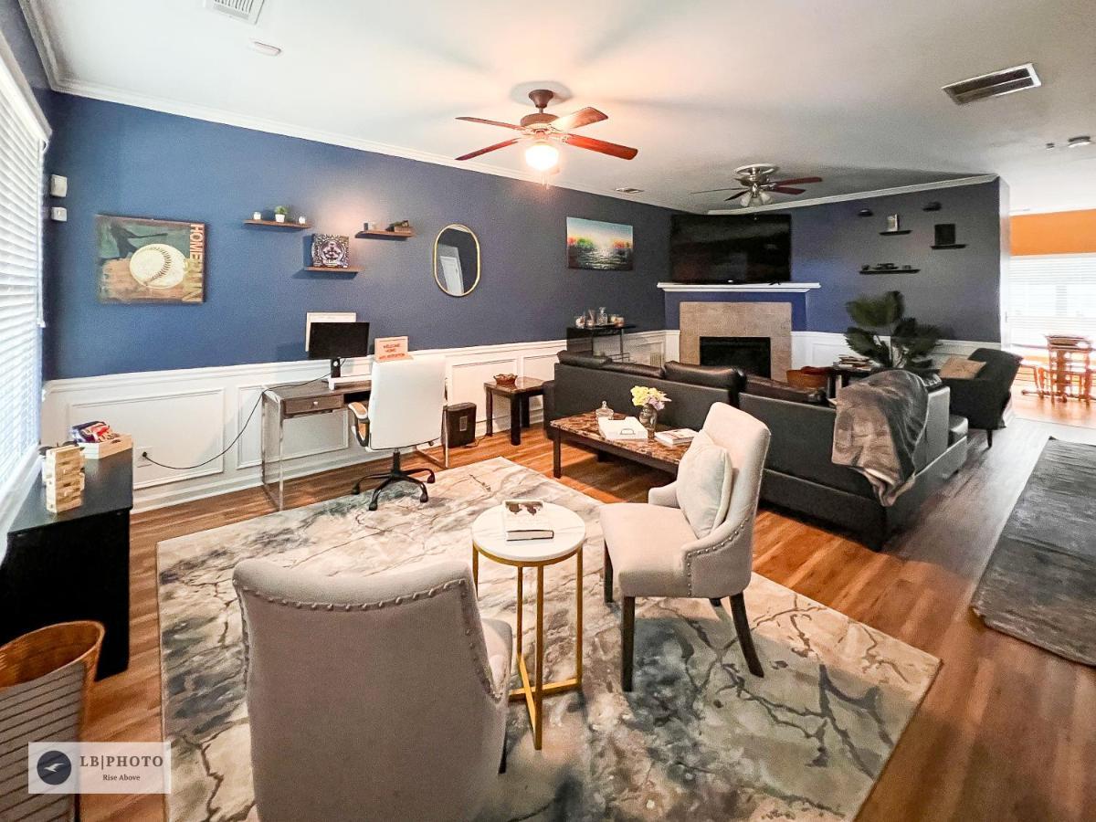 4 - Bed Home With Cali King Bed, 12 Mins To Dtwn Atlanta Buitenkant foto