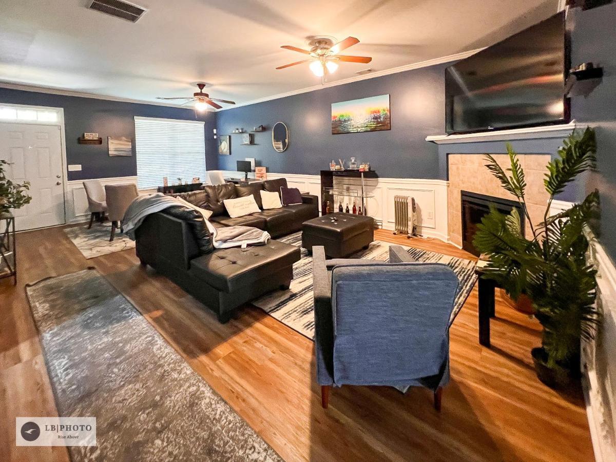 4 - Bed Home With Cali King Bed, 12 Mins To Dtwn Atlanta Buitenkant foto