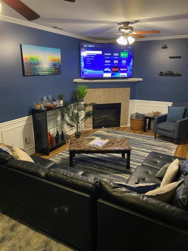 4 - Bed Home With Cali King Bed, 12 Mins To Dtwn Atlanta Buitenkant foto